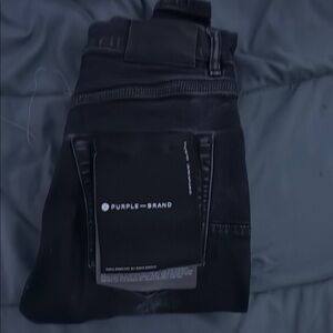 Purple Brand Black Jeans